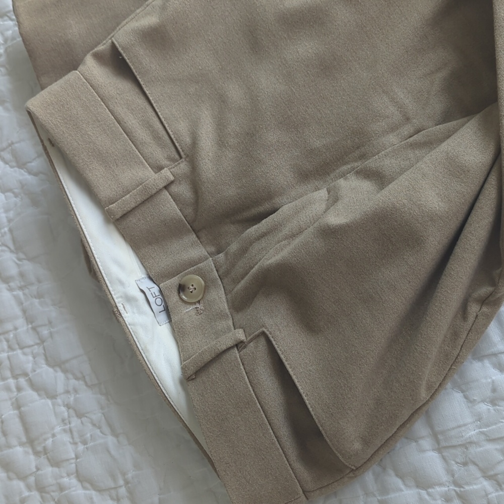 High waist trousers